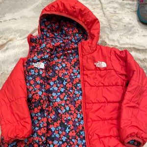 North Face 4T Reversible Jacket - Good Condition